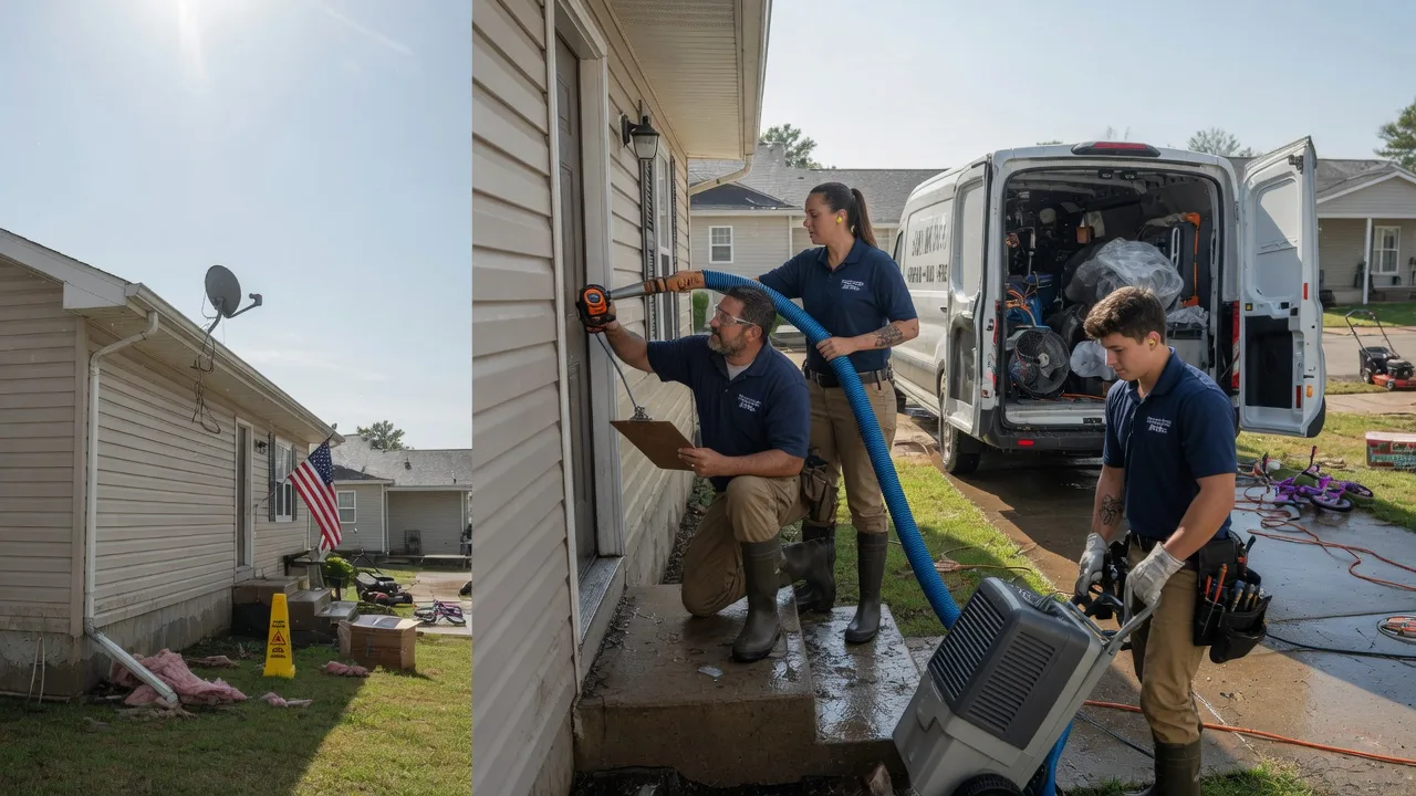 Ceiling Water Damage Restoration in Sandy Level, VA near me